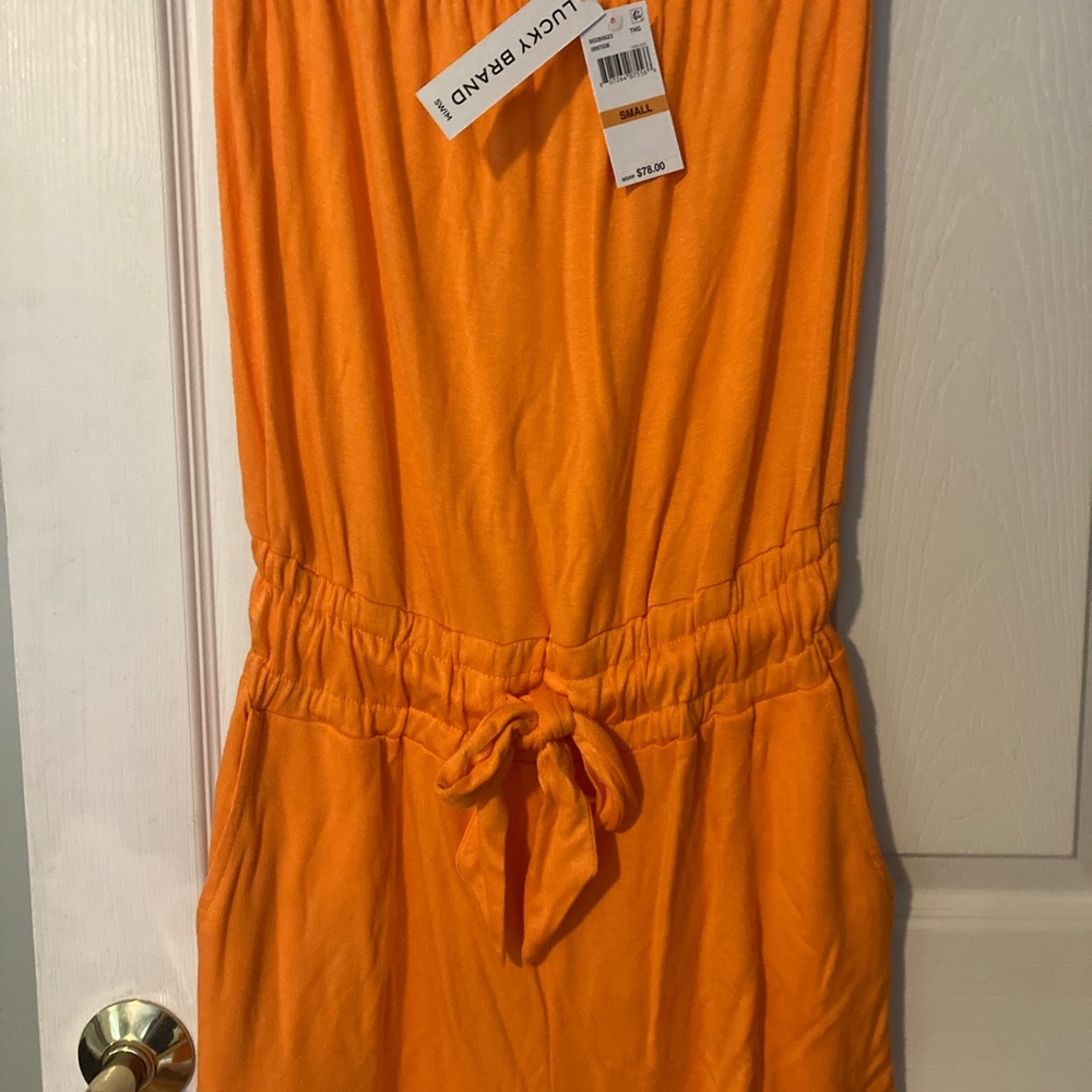 NWT lucky brand cover up romper